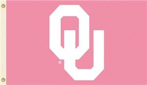 COLLEGIATE Oklahoma PINK 3' x 5' Flag