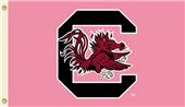 COLLEGIATE South Carolina PINK 3' x 5' Flag