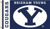 COLLEGIATE Brigham Young Cougars 3' x 5' Flag COLLEGIATE Brigham Young Cougars 3' x 5' Flag
