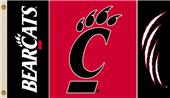 COLLEGIATE Cincinnati Bearcats 3' x 5' Flag