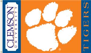 COLLEGIATE Clemson Tigers 3' x 5' Flag