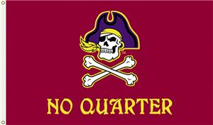 COLLEGIATE East Carolina No Quarter 3' x 5' Flag