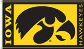 COLLEGIATE Iowa Hawkeyes 3' x 5' Flag COLLEGIATE Iowa Hawkeyes 3' x 5' Flag