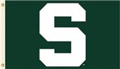 COLLEGIATE Michigan St. Logo Only 3' x 5' Flag COLLEGIATE Michigan St. Logo Only 3' x 5' Flag