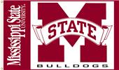 COLLEGIATE Mississippi State Bulldogs 3' x 5' Flag COLLEGIATE Mississippi State Bulldogs 3' x 5' Flag