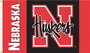 COLLEGIATE Nebraska Huskers 3' x 5' Flag