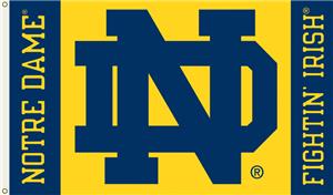 COLLEGIATE Notre Dame "ND" 3' x 5' Flag