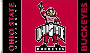 COLLEGIATE Ohio State Brutus 3' x 5' Flag