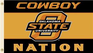 COLLEGIATE Oklahoma St. Cowboy Nation 3' x 5' Flag