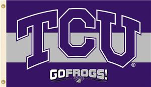 COLLEGIATE TCU Horned Frogs 3' x 5' Flag