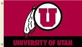 COLLEGIATE Utah Utes 3' x 5' Flag COLLEGIATE Utah Utes 3' x 5' Flag