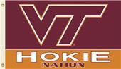 COLLEGIATE Virginia Tech Hokie Nation 3' x 5' Flag COLLEGIATE Virginia Tech Hokie Nation 3' x 5' Flag