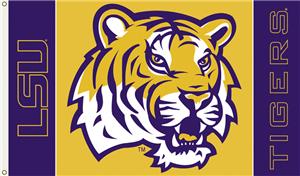 COLLEGIATE LSU 2-Sided 3' x 5' Flag