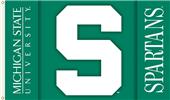 COLLEGIATE Michigan State 2-Sided 3' x 5' Flag COLLEGIATE Michigan State 2-Sided 3' x 5' Flag