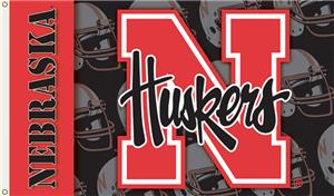 COLLEGIATE Nebraska 2-Sided 3' x 5' Flag