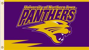 COLLEGIATE Northern Iowa 2-Sided 3' x 5' Flag