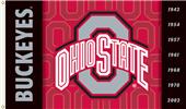 COLLEGIATE Ohio State 2-Sided 3' x 5' Flag