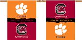 COLLEGIATE Clemson-S. Carolina Divided Banner COLLEGIATE Clemson-S. Carolina Divided Banner