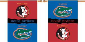 COLLEGIATE Florida-Florida St House Divided Banner