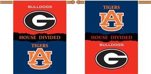 COLLEGIATE Georgia-Auburn House Divided Banner