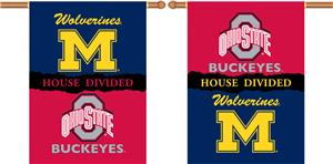 COLLEGIATE Michigan-Ohio St. House Divided Banner