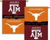 COLLEGIATE Texas-Texas A&M House Divided Banner COLLEGIATE Texas-Texas A&M House Divided Banner