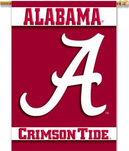 COLLEGIATE Alabama "A" 2-Sided 28" x 40" Banner