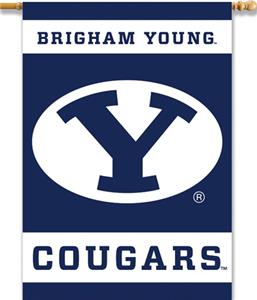 COLLEGIATE Brigham Young 2-Sided 28" x 40" Banner