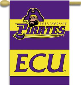 COLLEGIATE East Carolina 2-Sided 28" x 40" Banner