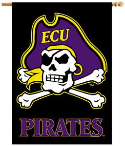COLLEGIATE East Carolina 2-Sided 28" x 40" Banner