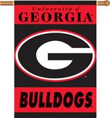 COLLEGIATE Georgia "G" 2-Sided 28" x 40" Banner COLLEGIATE Georgia "G" 2-Sided 28" x 40" Banner