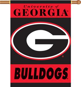 COLLEGIATE Georgia "G" 2-Sided 28" x 40" Banner