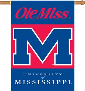 COLLEGIATE Mississippi 2-Sided 28" x 40" Banner