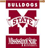 COLLEGIATE Mississippi St 2-Sided 28" x 40" Banner COLLEGIATE Mississippi St 2-Sided 28" x 40" Banner