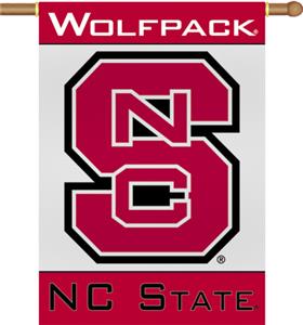 COLLEGIATE N. Carolina St 2-Sided 28" x 40" Banner