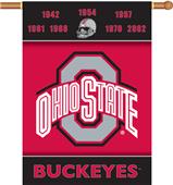 COLLEGIATE Ohio St. Champ 2-Sided 28" x 40" Banner