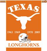 COLLEGIATE Texas Champ 2-Sided 28" x 40" Banner COLLEGIATE Texas Champ 2-Sided 28" x 40" Banner