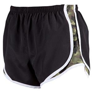 Womens Novelty Velocity Camo Print Shorts