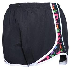 Girls Novelty Velocity Splatter Print Shorts