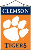 COLLEGIATE Clemson Indoor Banner Scroll COLLEGIATE Clemson Indoor Banner Scroll