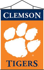 COLLEGIATE Clemson Indoor Banner Scroll