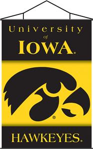 COLLEGIATE Iowa Indoor Banner Scroll