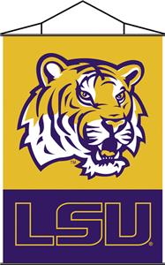 COLLEGIATE LSU Indoor Banner Scroll