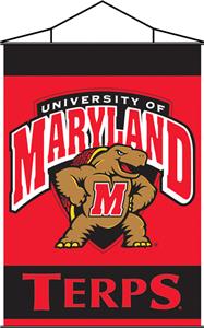 COLLEGIATE Maryland Indoor Banner Scroll