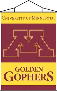 COLLEGIATE Minnesota Indoor Banner Scroll