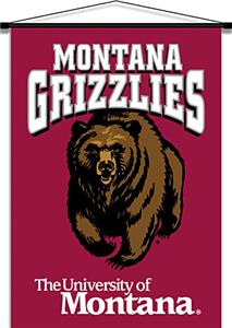 COLLEGIATE Montana Indoor Banner Scroll