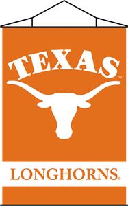 COLLEGIATE Texas Indoor Banner Scroll