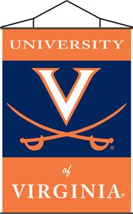 COLLEGIATE Virginia Indoor Banner Scroll