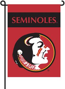 COLLEGIATE Florida State 13" x 18" Garden Flag