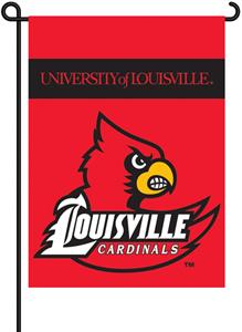 COLLEGIATE Louisville 13" x 18" Garden Flag